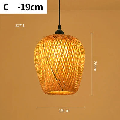 NATURA LUMINA – Handmade Rattan Pendant Lamp