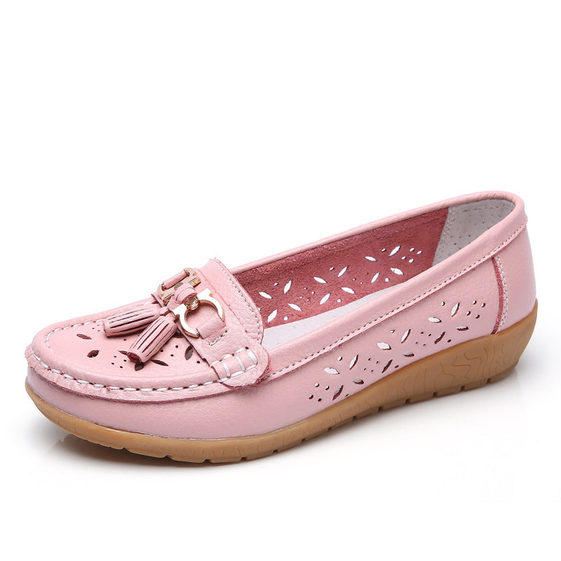 Elegant Women's Pea Slippers for Comfort