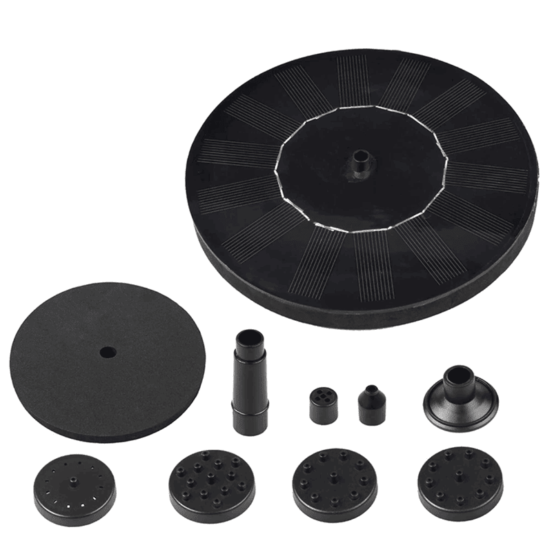 Solar-Powered Garden Fountain Pump