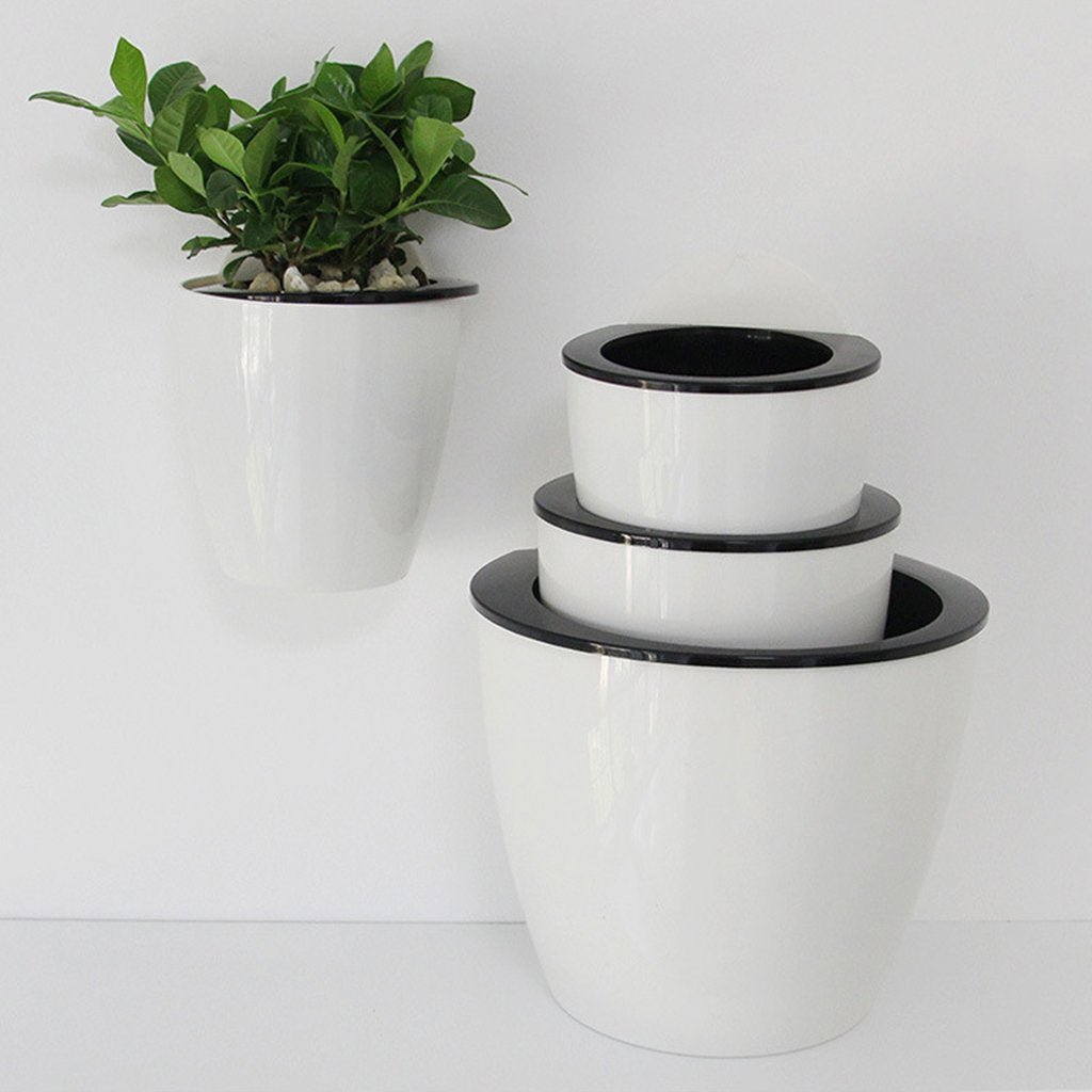 Effortless Self-Watering Wall-Mounted Plant Pot