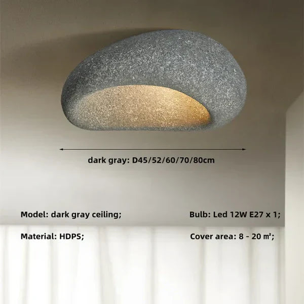 LUMINAIRE – Serene Wabi-Sabi Ceiling Light