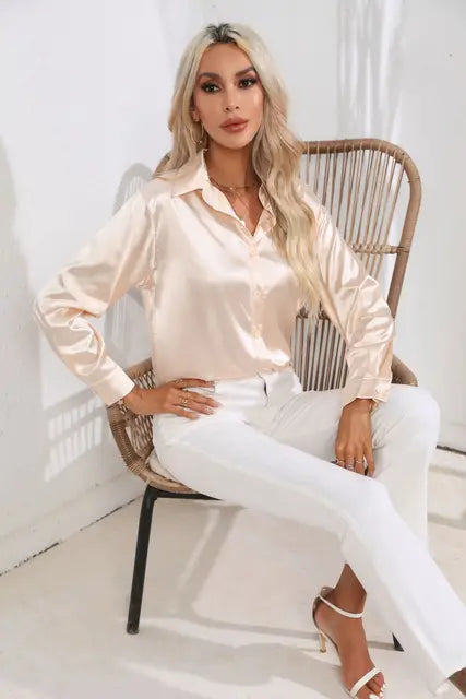 Chic Satin Blouse for Every Occasion
