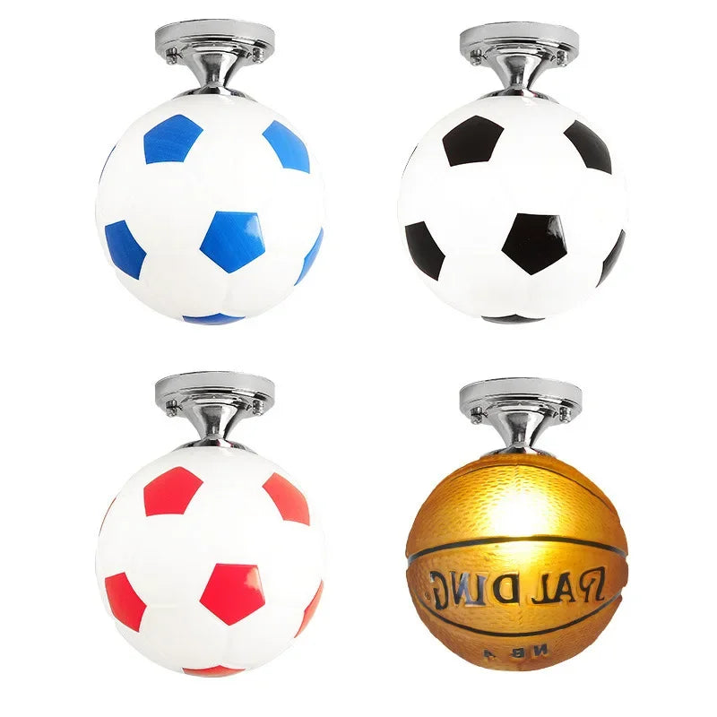 KICKLIGHT – Playful Football LED Ceiling Lamp