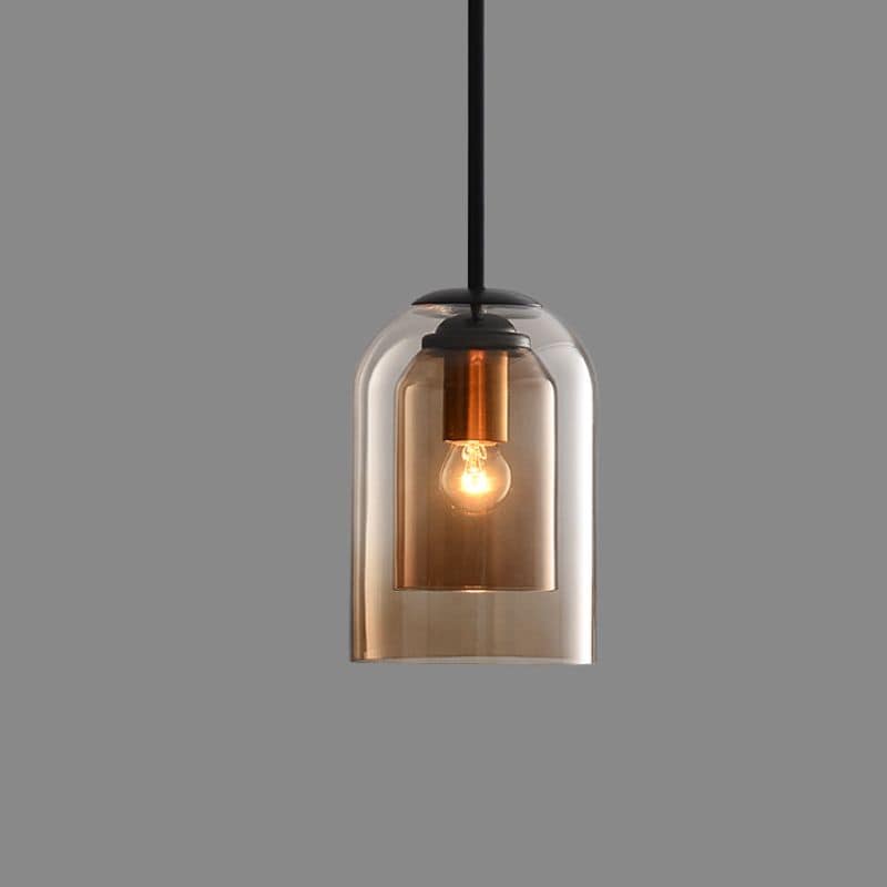 LUMINAIRE – Elegant Double Glass Pendant Light