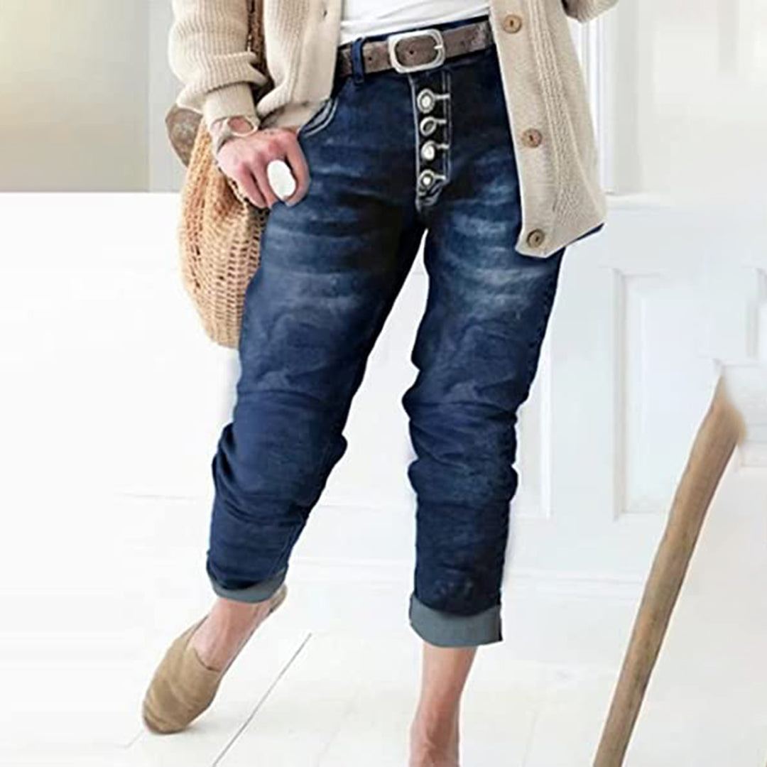 Stylish Women's Slim-Fit Comfortable Jeans