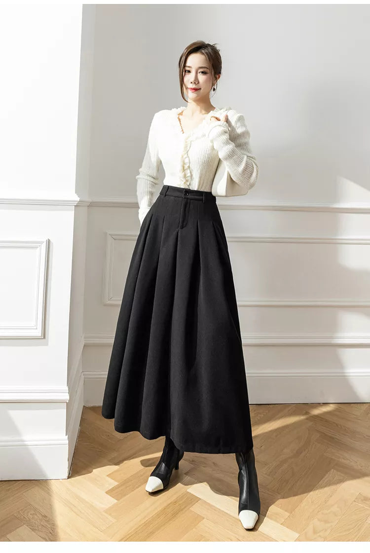 Elegant Wool Skirts for Every Occasion