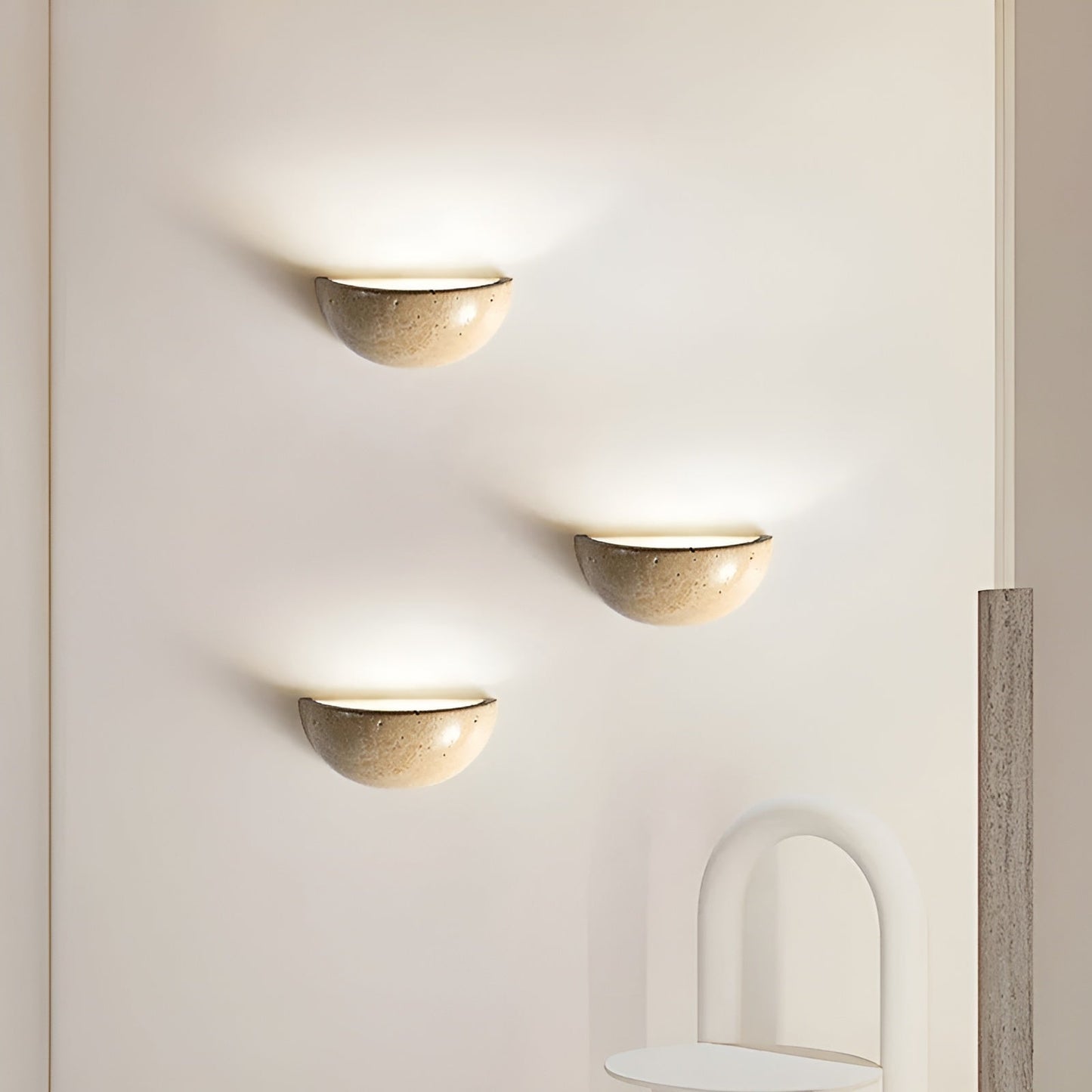 LUMINAIRE – Elegant Wabi-Sabi Wall Light