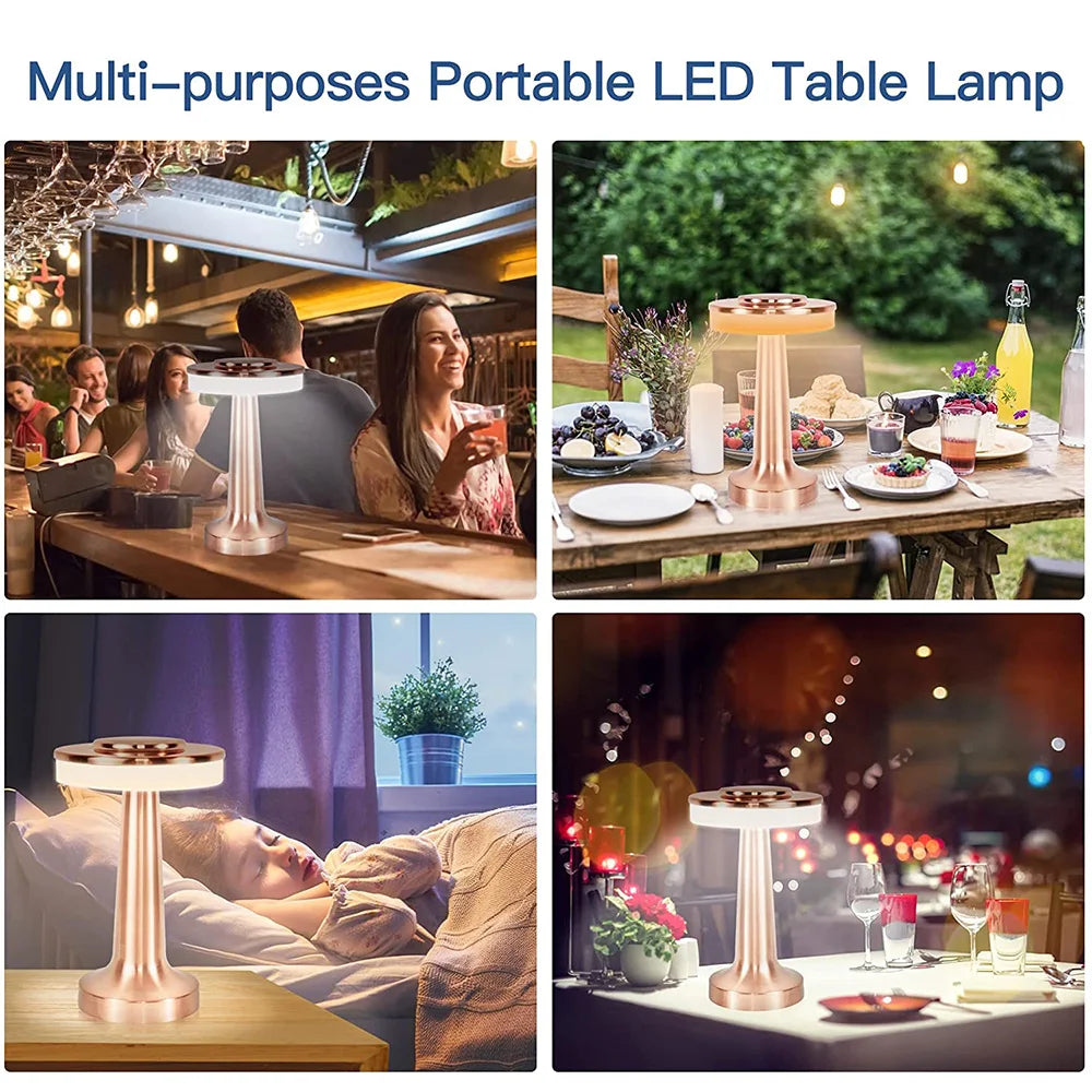 LUMINAIRE CLASSIC – Elegant Wireless LED Table Lamp