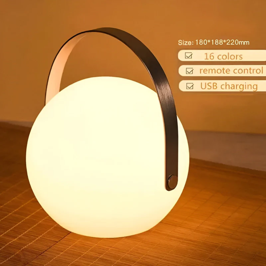 LUMINAIRE – Portable Waterproof Wireless Table Lamp