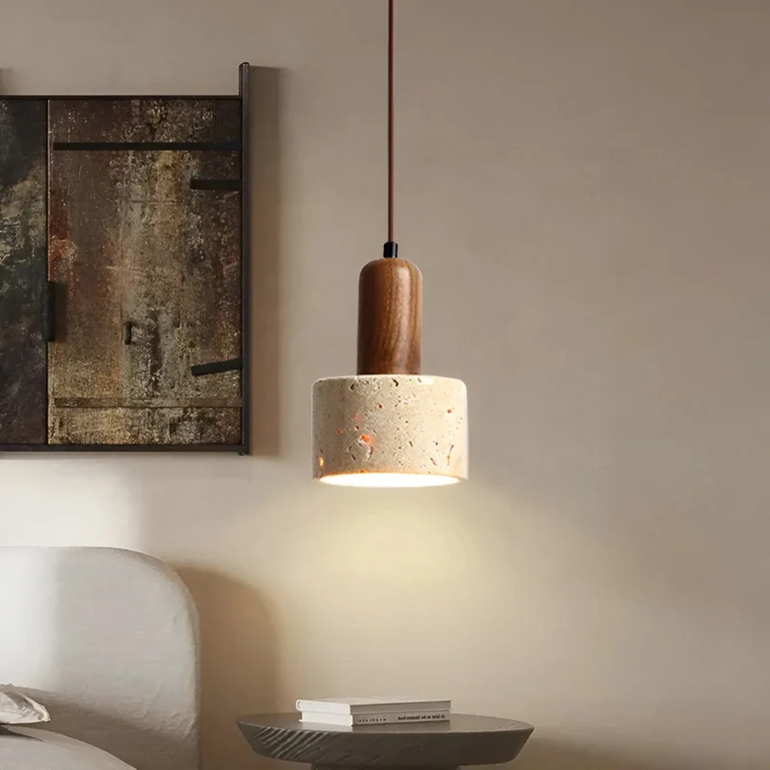 SERENITYLUX – Elegant Wabi-Sabi Ceiling Light