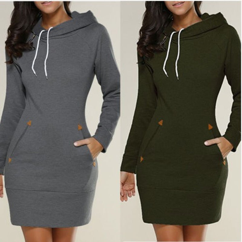 Versatile Hoodie Dress for Everyday Comfort