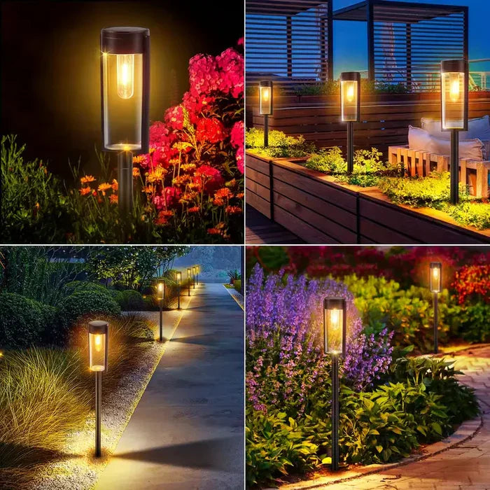 LUMINAIRE – Elegant Solar Garden Path Lights