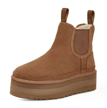 Stylish Women's Ankle Boots with Wool Lining