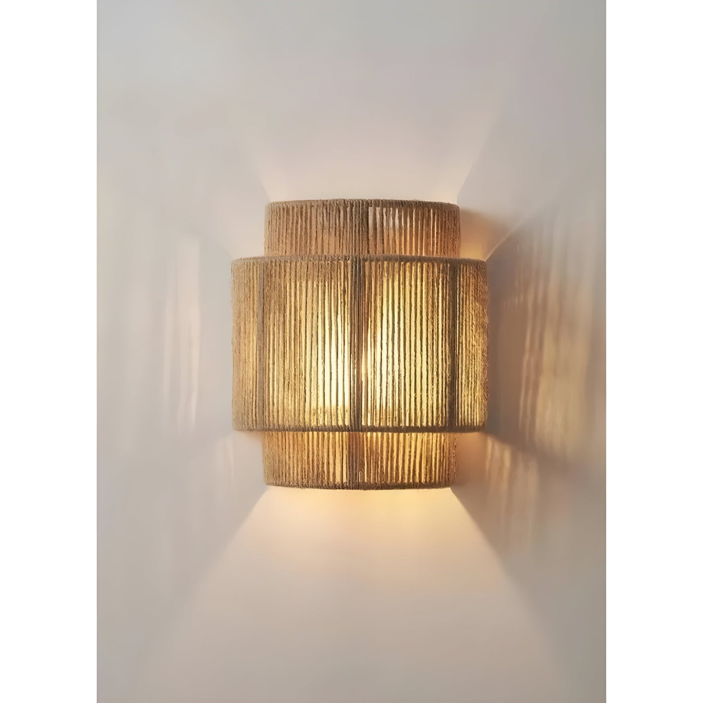 LUMINA – Artisan Woven Rattan Wall Light