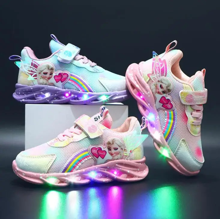 Enchanting LED Princess Shoes for Kids