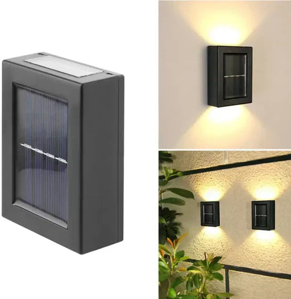 LUMINAIRE – Modern Solar Garden Wall Light