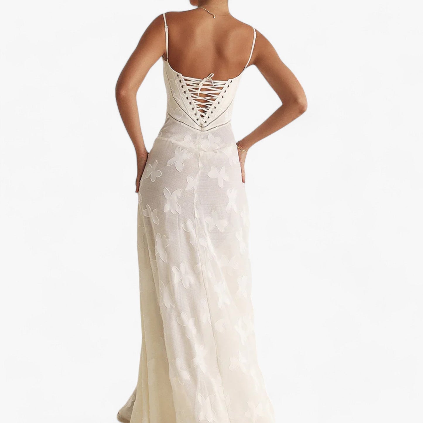 Floral Corset Dress - Curves & Sparkle