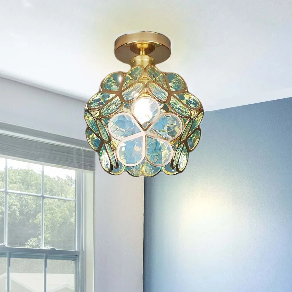 FLORA LUMINA – Elegant Floral Ceiling Light