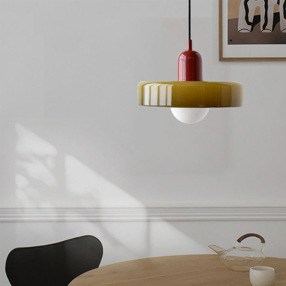 LUMINAIRE ARTISAN – Elegant Bauhaus Pendant Light