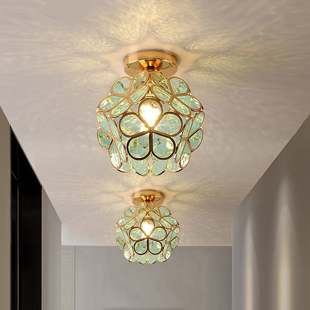 FLORA LUMINA – Elegant Floral Ceiling Light