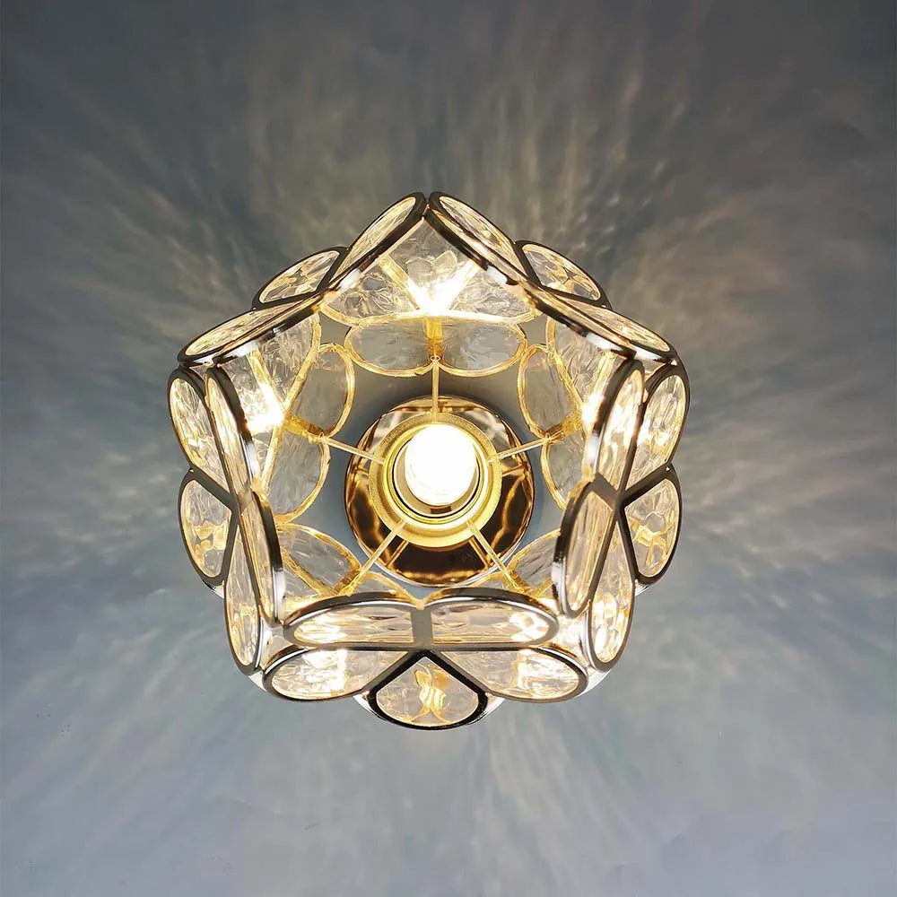 FLORA LUMINA – Elegant Floral Ceiling Light