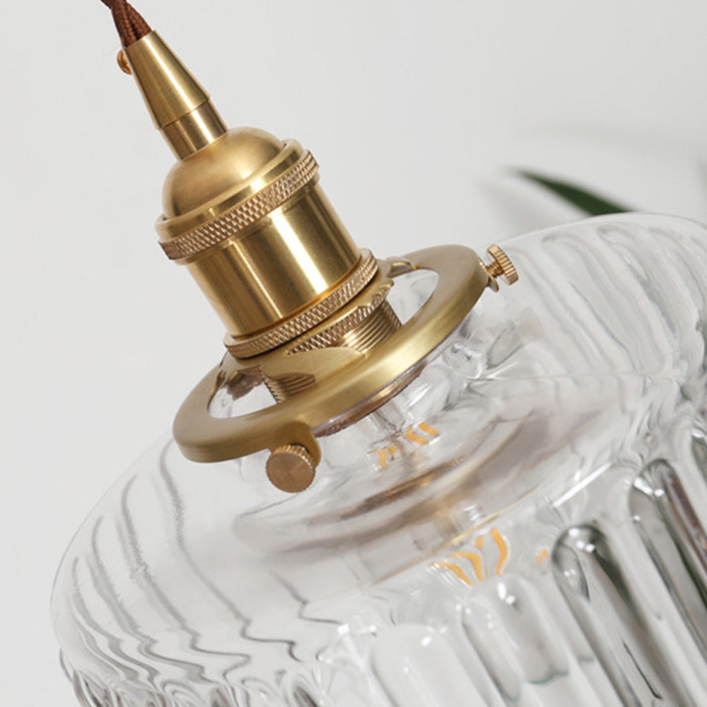 LUMINAIRE – Vintage Crystal Pendant Lamp