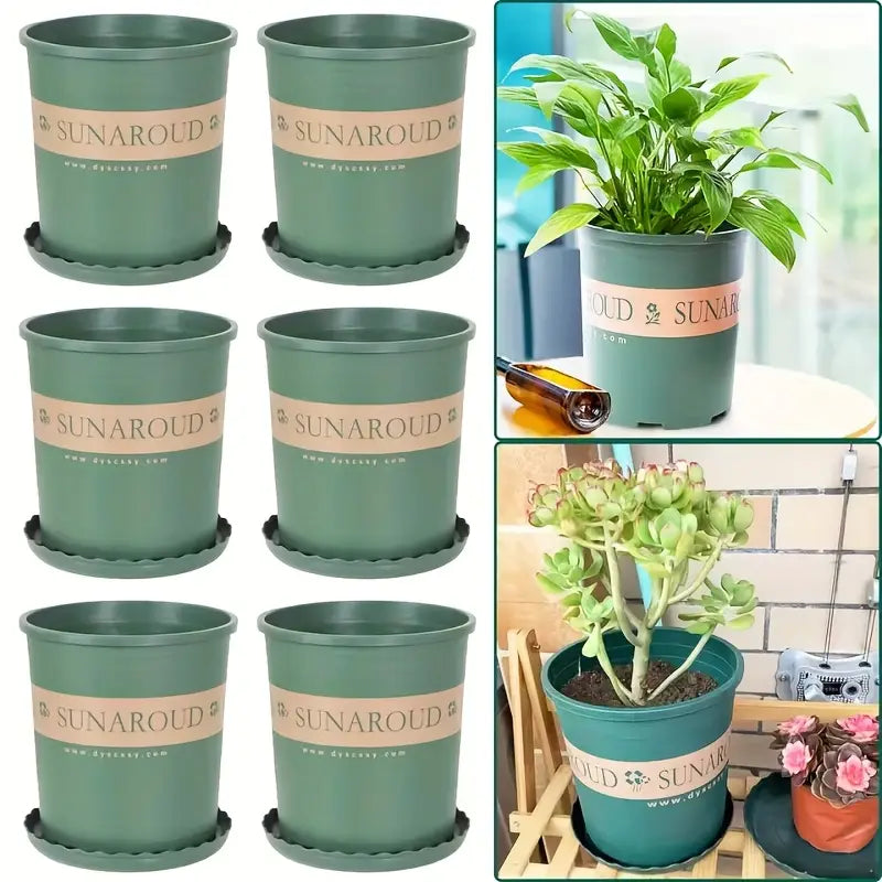 Durable Weatherproof Plastic Plant Pot