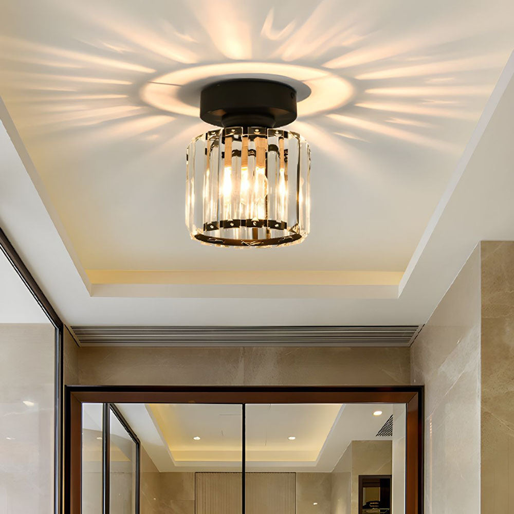 LUMINAIRE – Elegant Crystal Ceiling Light Fixture