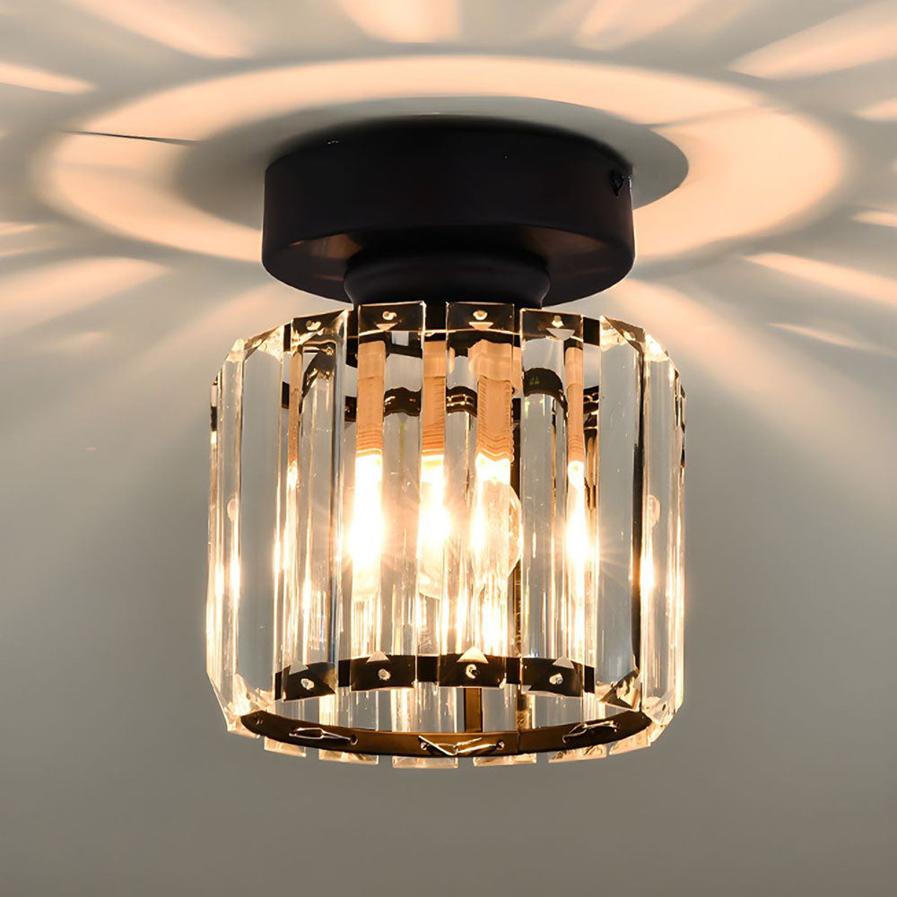 LUMINAIRE – Elegant Crystal Ceiling Light Fixture