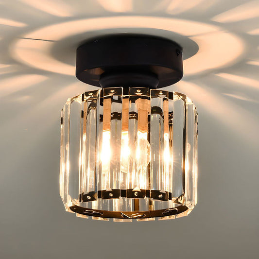 LUMINAIRE – Elegant Crystal Ceiling Light Fixture