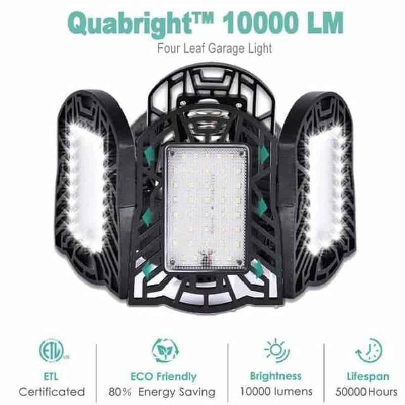 Ultra-Bright Adjustable LED Garage Light