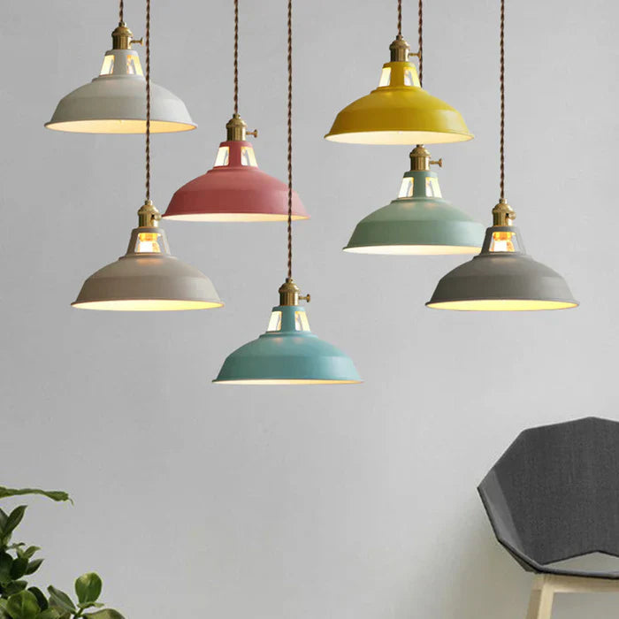 LUMINOUS INDUSTRIA – Retro Metal Hanging Lamp