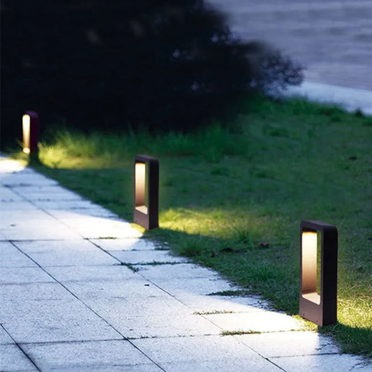 LUMINAIRE – Elegant Outdoor Floor Garden Lamp