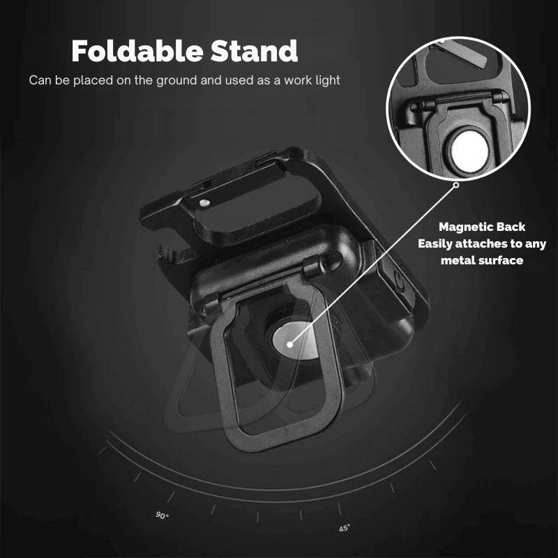 Versatile LED Keychain Light & Tool