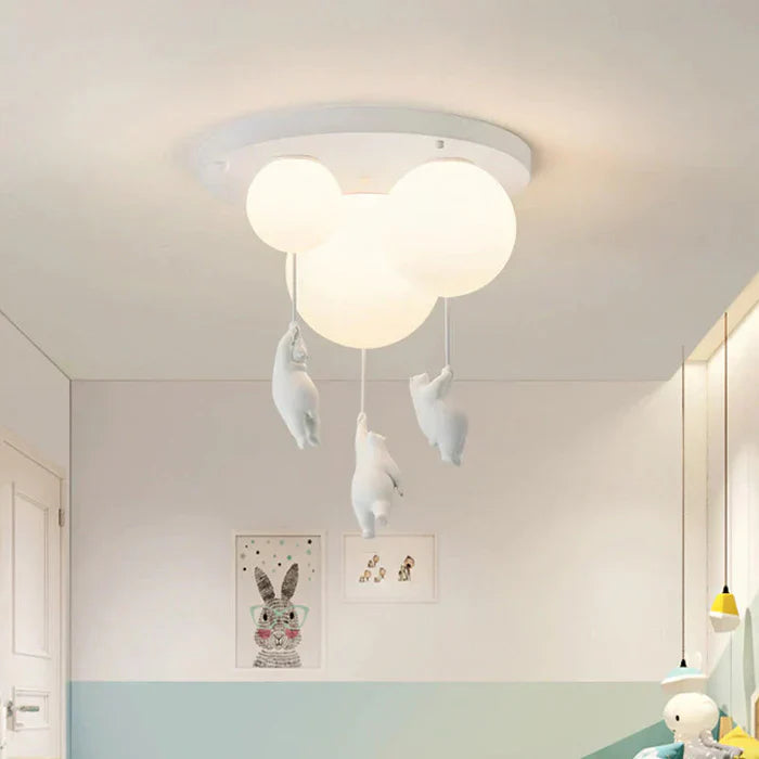 LUMIBEAR – Whimsical Bear and Balloon Pendant Lamp