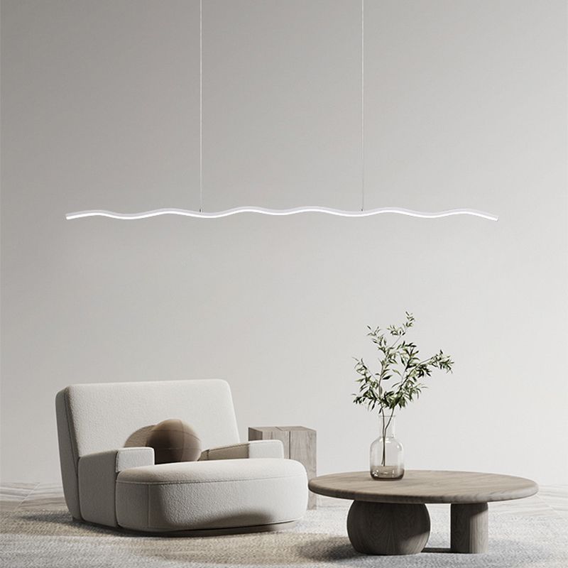 LUMINAIRE WAVE – Modern Adjustable LED Pendant Light