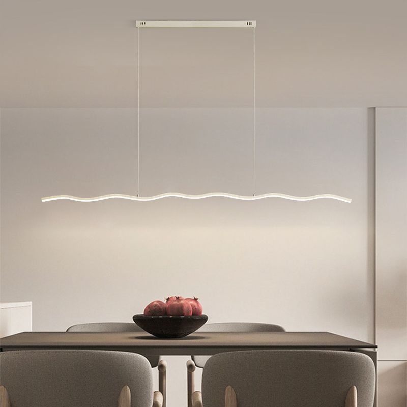 LUMINAIRE WAVE – Modern Adjustable LED Pendant Light