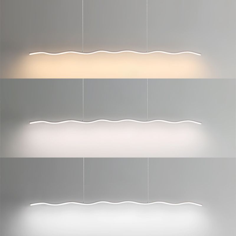 LUMINAIRE WAVE – Modern Adjustable LED Pendant Light