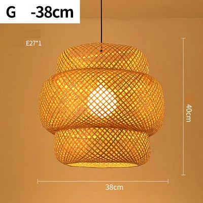 NATURA LUMINA – Handmade Rattan Pendant Lamp