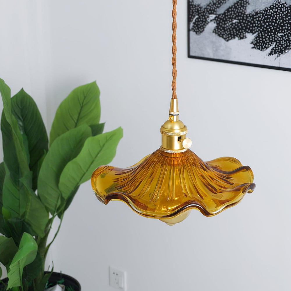 HIBISCUS GLOW – Elegant Pendant Light Fixture