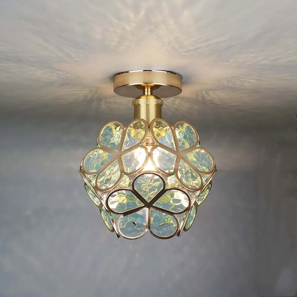 FLORA LUMINA – Elegant Floral Ceiling Light