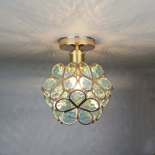 FLORA LUMINA – Elegant Floral Ceiling Light