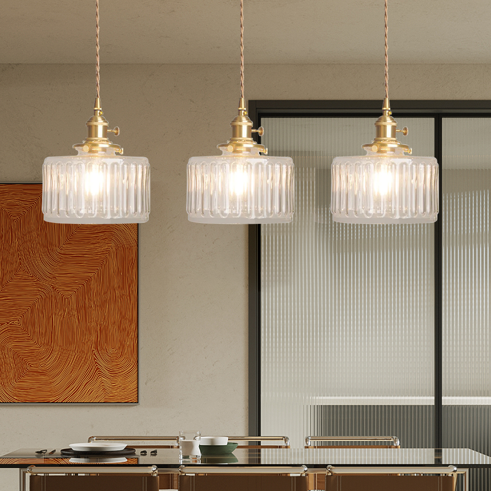 LUMINAIRE – Vintage Crystal Pendant Lamp
