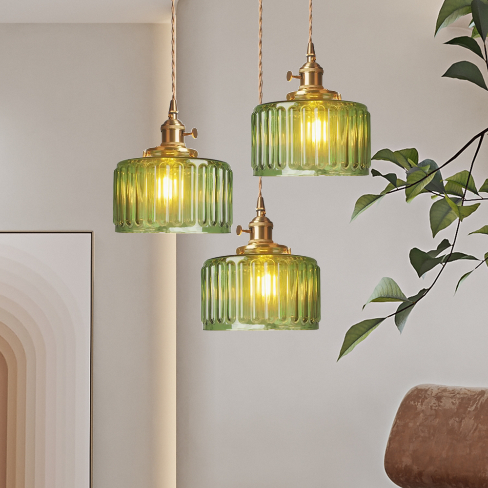 LUMINAIRE – Vintage Crystal Pendant Lamp