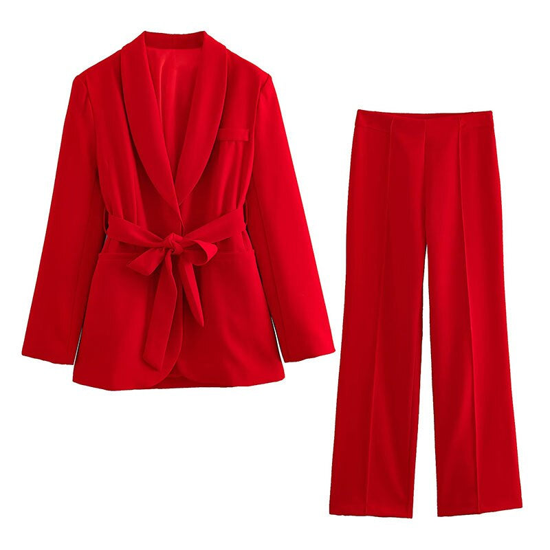 Elegant 2-Piece Women's Suit Set