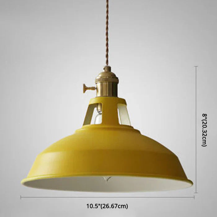 LUMINOUS INDUSTRIA – Retro Metal Hanging Lamp