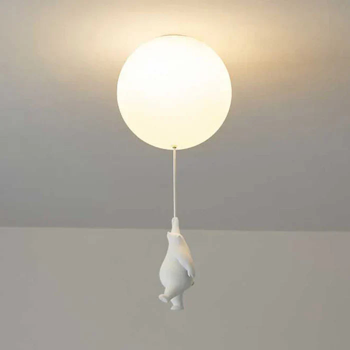 LUMIBEAR – Whimsical Bear and Balloon Pendant Lamp