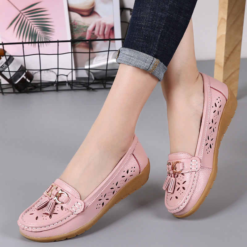 Elegant Women's Pea Slippers for Comfort