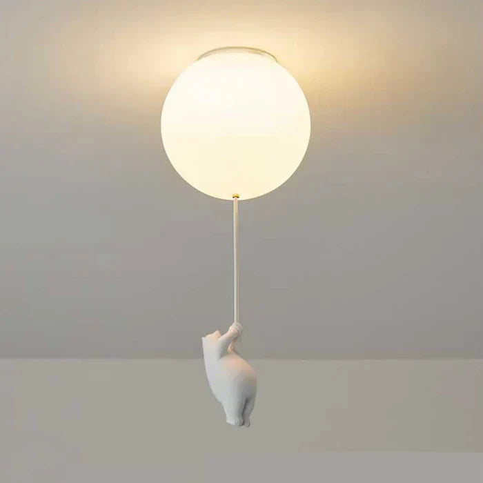 LUMIBEAR – Whimsical Bear and Balloon Pendant Lamp