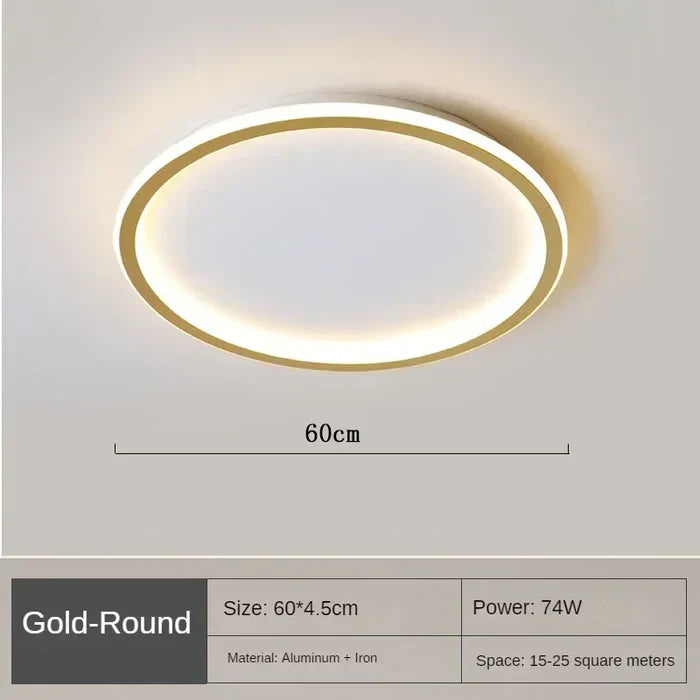 LUMINAIRE – Elegant Scandinavian Round Ceiling Light